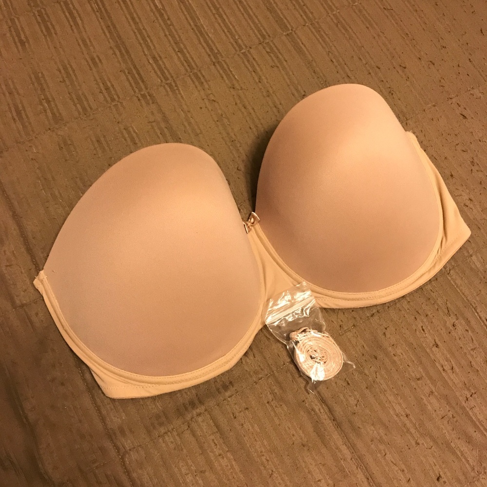Va Bien Ultra-Lift Strapless Bra, size 38G